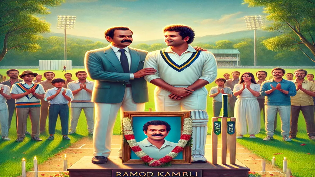 Sachin Tendulkar and Vinod Kambli Reunite Honoring Ramakant Achrekar’s Legacy