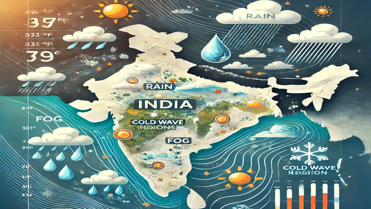 Weather Forecast Today Rainfall Expected in These States as Cold Wave Grips India